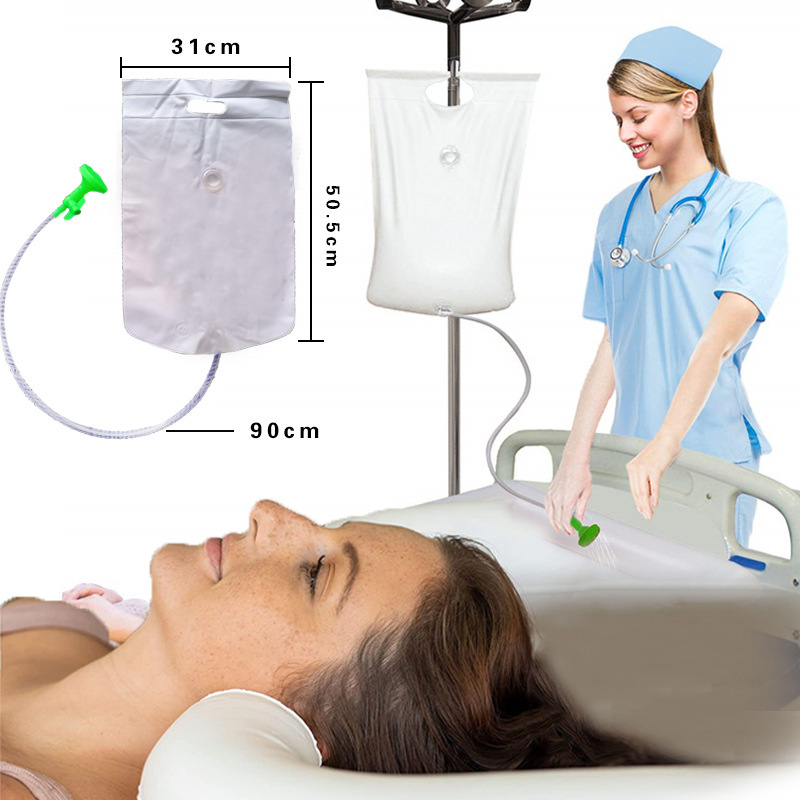 Lavacabezas Inflable de PVC para Adultos y Personas en Cama image 4