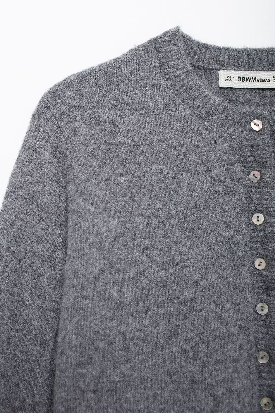 Women's clothing 2024 autumn and winter new fashionable round neck layered decorative knitted jacket_voghion.com