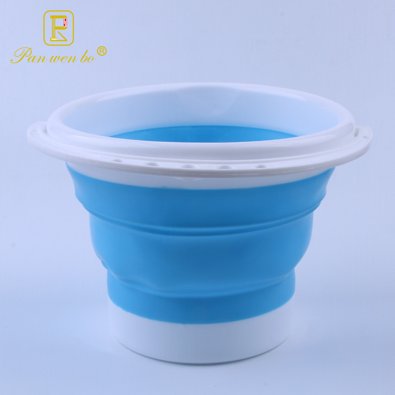 Foldable pen-washing bucket, retractable multi-functional bucket, children's art student's portable pen holder, sketching and drawing tool