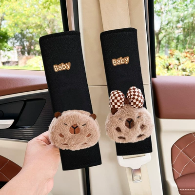 Celebrous Capybara Pendant Doll Cartonica | Seat belt shoulder pad