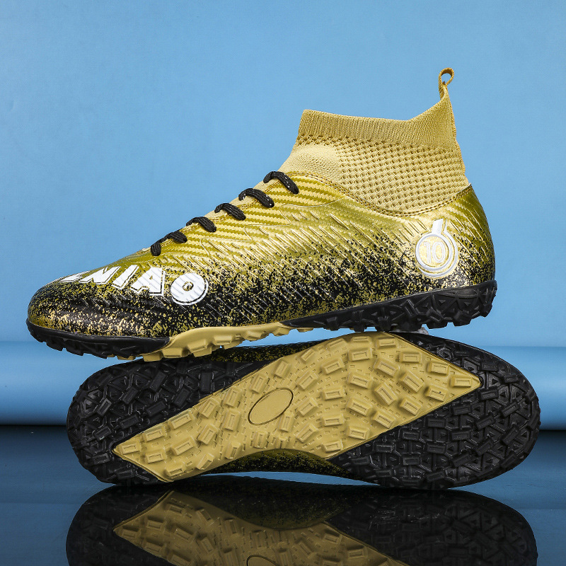 New Children's Football Boys Girls, TF Cleats, AG Long Spikes, Wear-resistant Training And Competition_vogvips.com