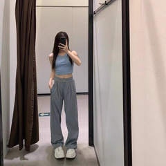 三色速乾パンツ 春夏新作 レディース カジュアル スポーツパンツ 多用途 薄手 ストレートパンツ 女性用 aL同型
