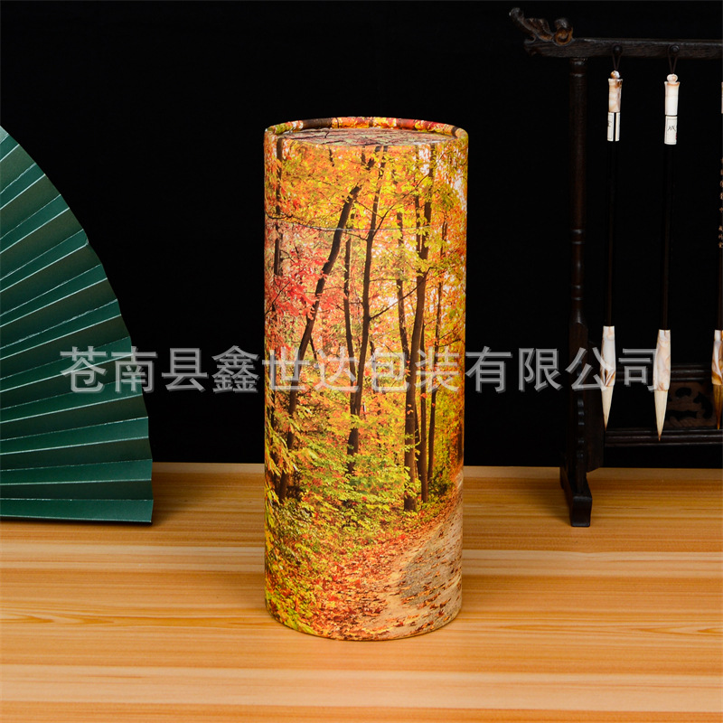 厂家供应枕头包装纸罐糖果纸罐牛皮纸铅笔纸罐免费拿样纸罐