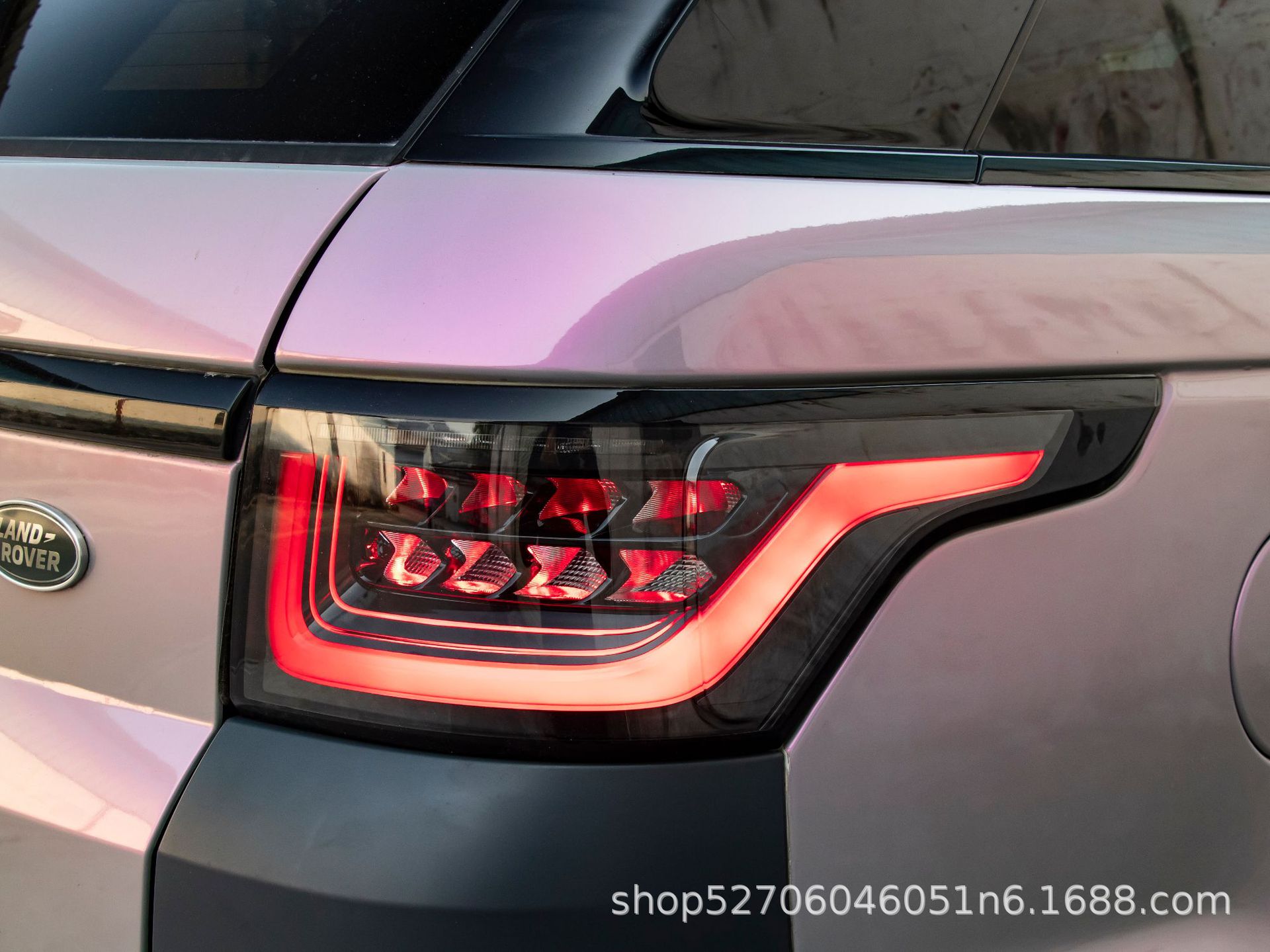 Suitable for 15-17 Land Rover Range Rover Sport Models Modified to 18-22 Svr Old-To-New Front Bumper Surround Kit