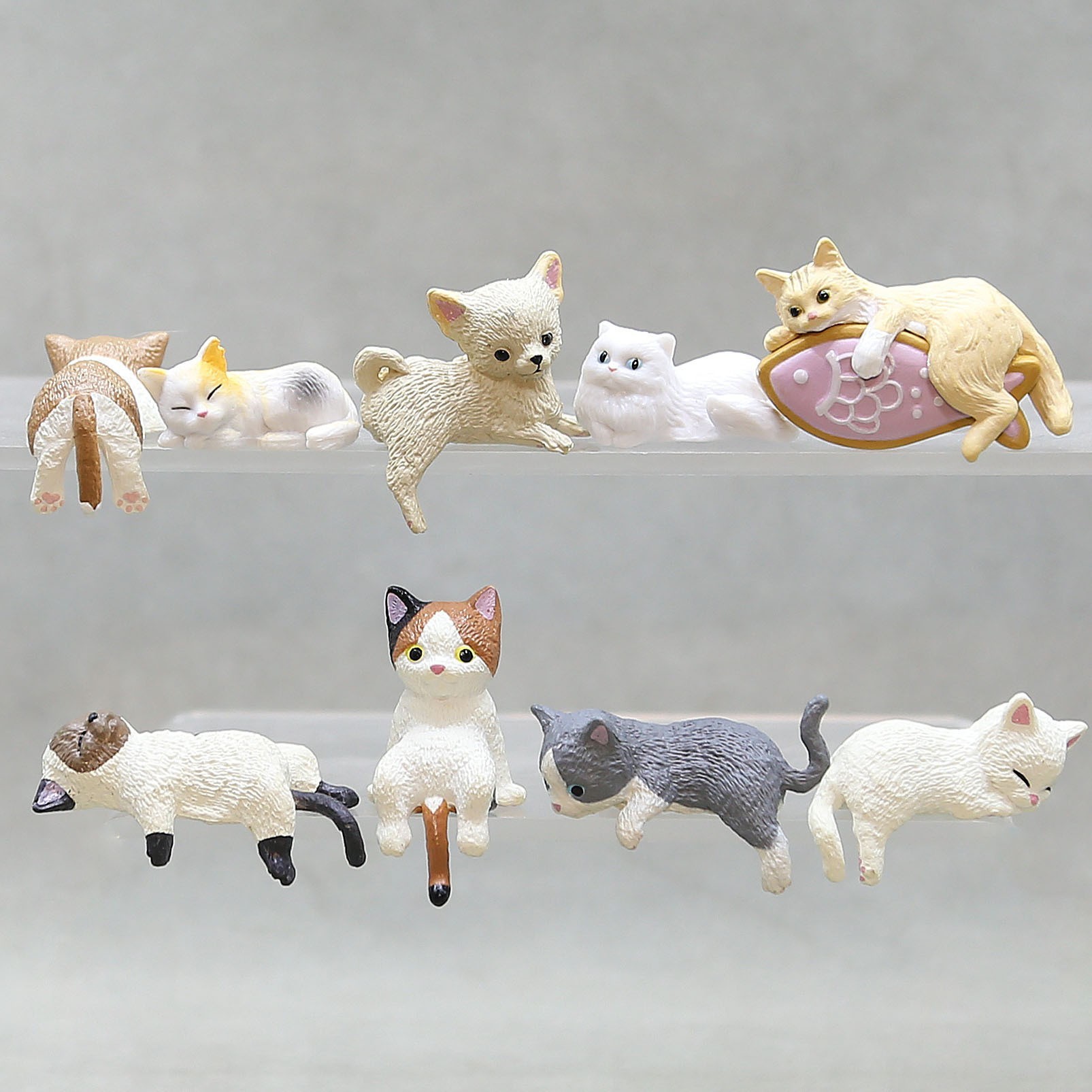 8g Weight Animal Simulation Model Toys Type 1 Piece, 1 Set Quantity PVC Material Cat Pattern Children Unisex, Unisex Gender Cute Style Children Unisex Unisex Cat PVC Animal Simulation Model 无