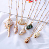 Beach pendant, fashionable advanced necklace, Aliexpress, European style, high-quality style, wholesale