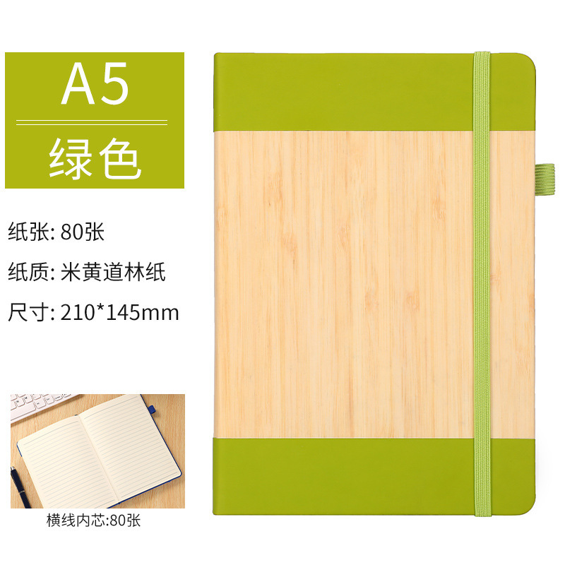 A5 verde / empalmado