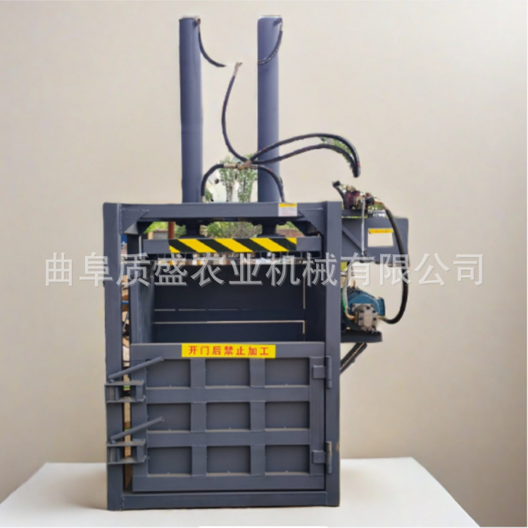 衣服废布针织袋麻袋松散物料等松软类物料以及油漆桶压缩打包机