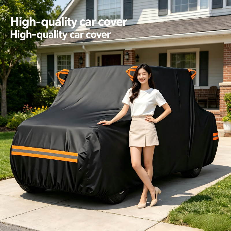 New cross-border ATV cover, UTV cover, 210D Oxford fabric, sun-proof, frost-proof, snow-proof, beach vehicle protective cover