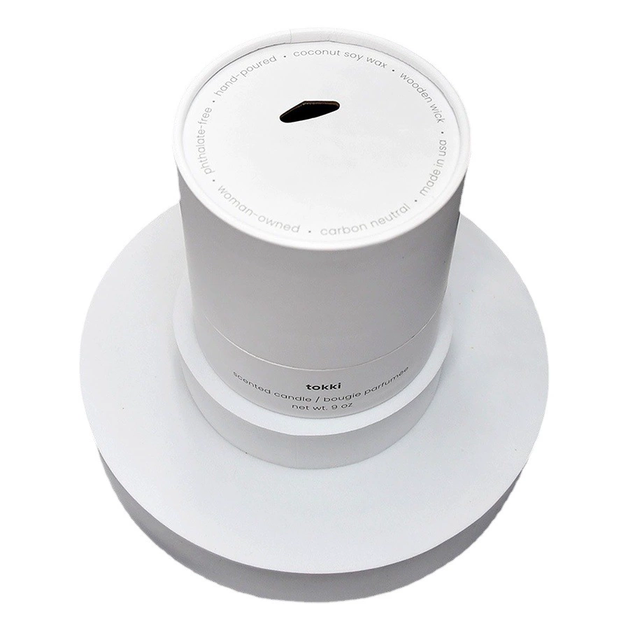 Поставка распылитель бумажная трубка заменитель еды рисовый порошок бумажная банка для чая пищевая упаковка цветная ароматическая свеча бумажная трубка на заказ