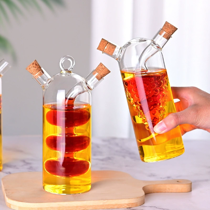 Manufacturer soy sauce vinegar bottle oil kettle sealed can fryer kitchen seasoning box seasoning bottle one pot dual-purpose without hanging