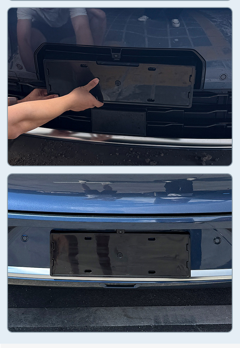 Suitable for 2025 Trumpchi Wangxiang S9 License Plate Frame New Energy Full Edge License Plate Frame Green License Plate New Regulations