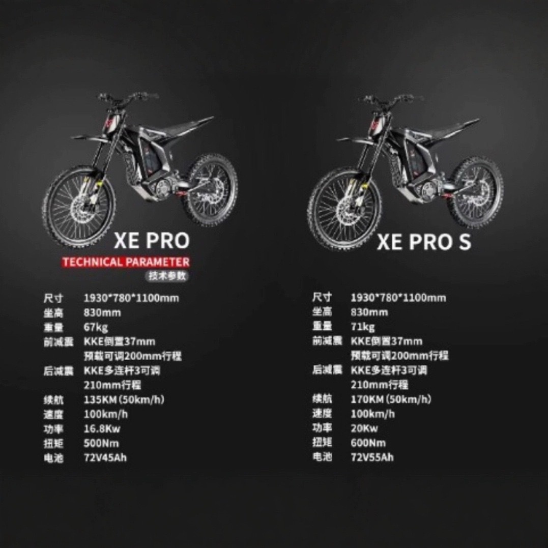Электрический внедорожный мотоцикл Arctic Leopard Cloud Leopard XE PRO/S/ENDURO