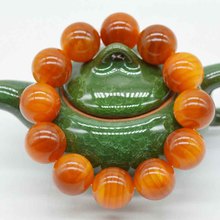 琥珀木松木2.0 1.8 1.6佛珠念珠高油高透单圈男女木质工艺手串