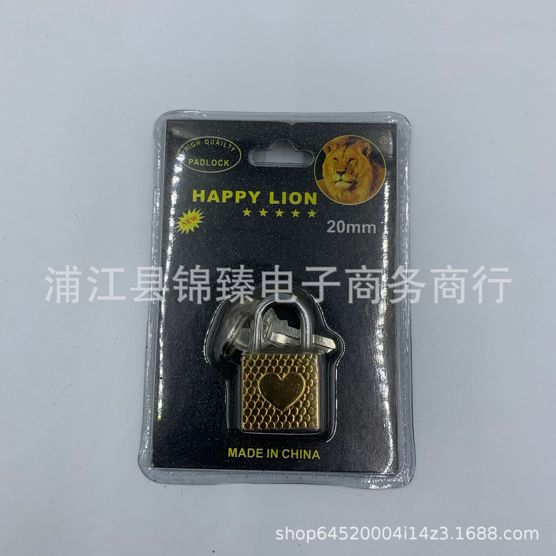 Candado de imitación de cobre, candado pequeño, candado individual para uso doméstico, candado para cajón, candado para puerta de armario, candado con tarjeta de succión con llave, diseño simple