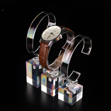手表支架展示架亚克力架手表托架智能架子道具腕表架柜台带货道具