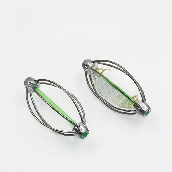 Supply fishing gear flower basket nest feeder bait feeder lead weight explosive hook group nest feeder
