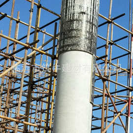 圆柱子模板加固图片，圆形检查井模板怎么做，圆模板加固图片加固