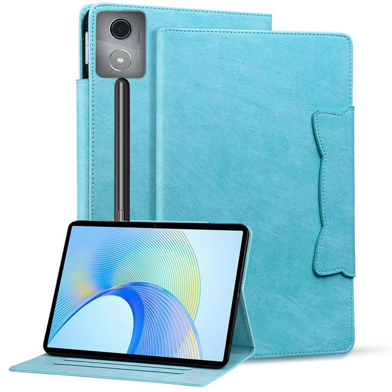 For Lenovo Pad Pro 12.7 2025 Protective Case K11plus Card Holder Flat Leather Case