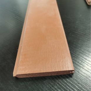 High-Quality Outdoor Ps Plastic Wood Board Pool Board Wall Protection Socket Garden Landscape Material Furniture Board Table Stool Strip Flower Box Fence