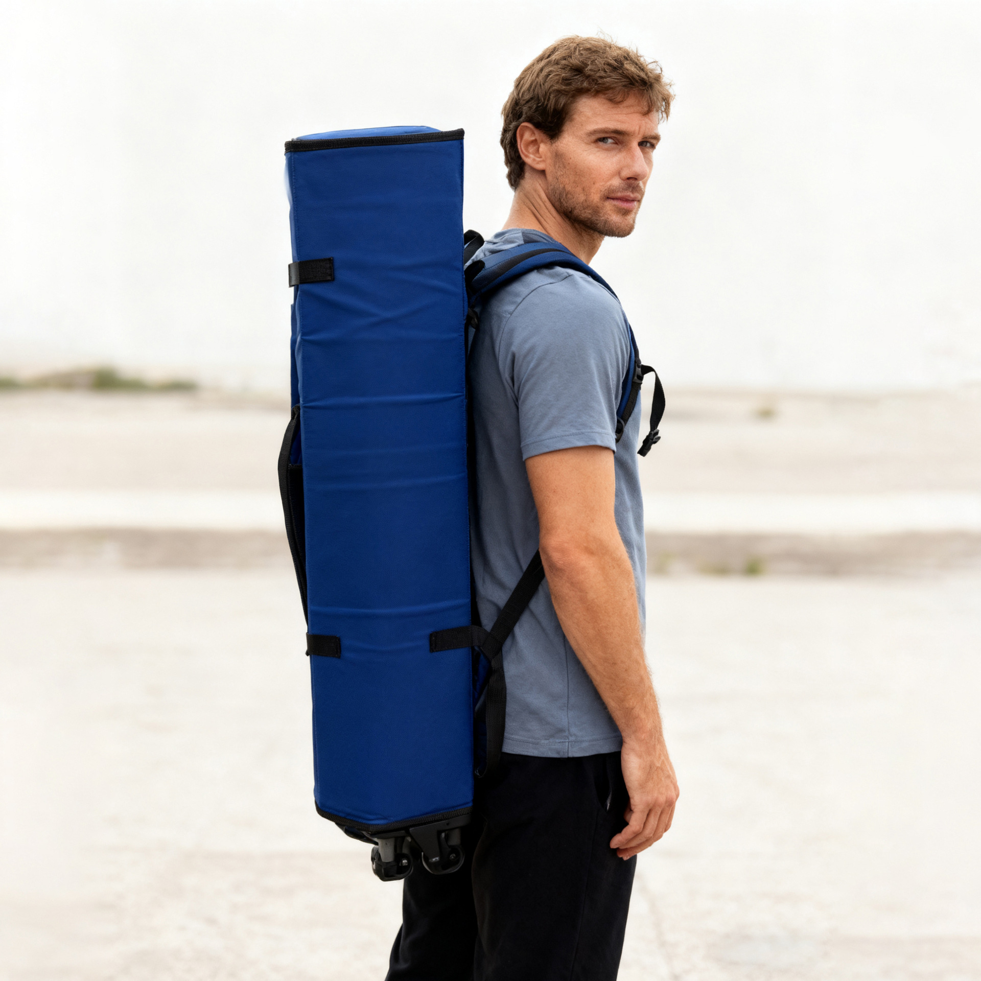 Outdoor Folding Chair with Canopy Sunshade Fishing Chair Camping Picnic Camping Casual with Mesh Portable Armchair