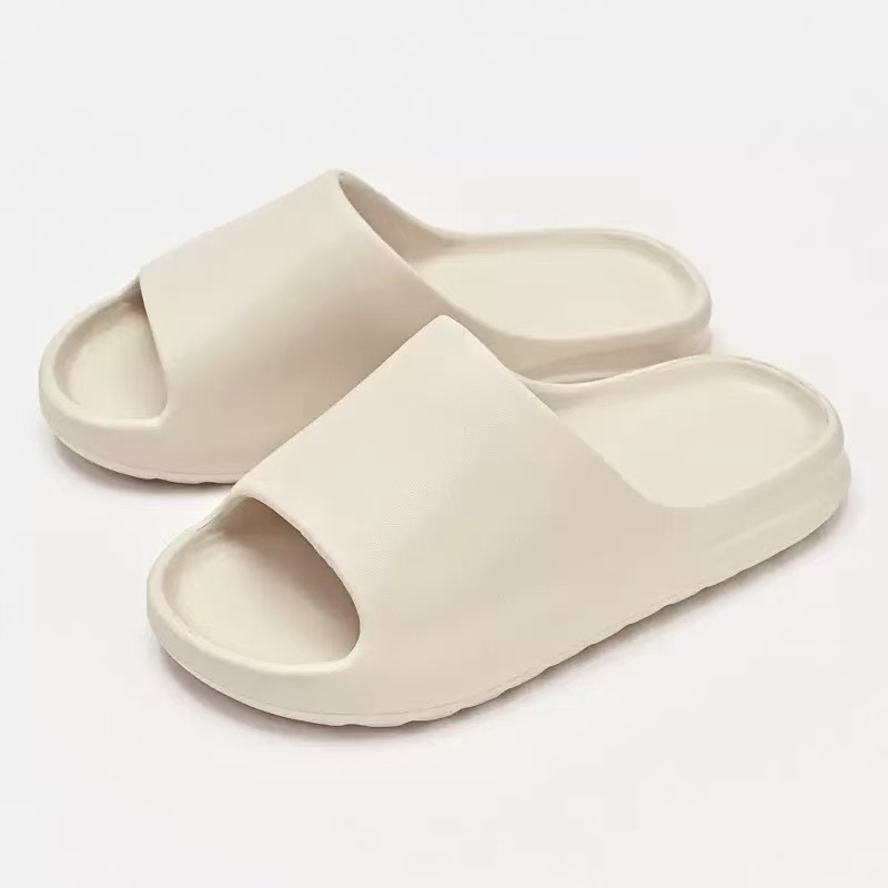 Nuevas zapatillas de coco para hombres con una base gruesa auténtica de mierda eva desgaste deportivo fría un cabello