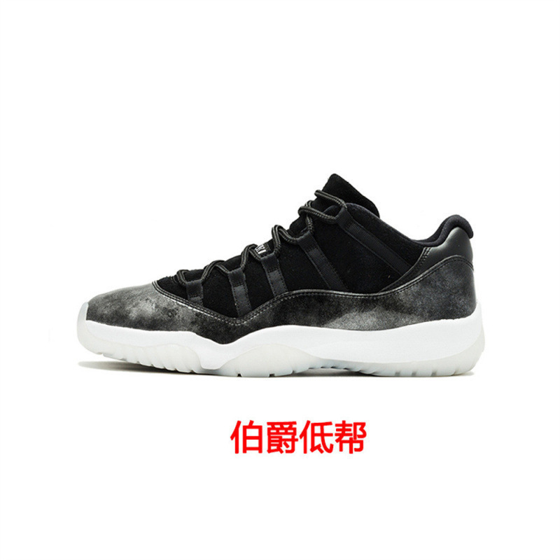 纯原AJ11 Low实战蓝康扣大魔王低帮黑白康扣樱桃红酷灰男女情侣鞋|undefined