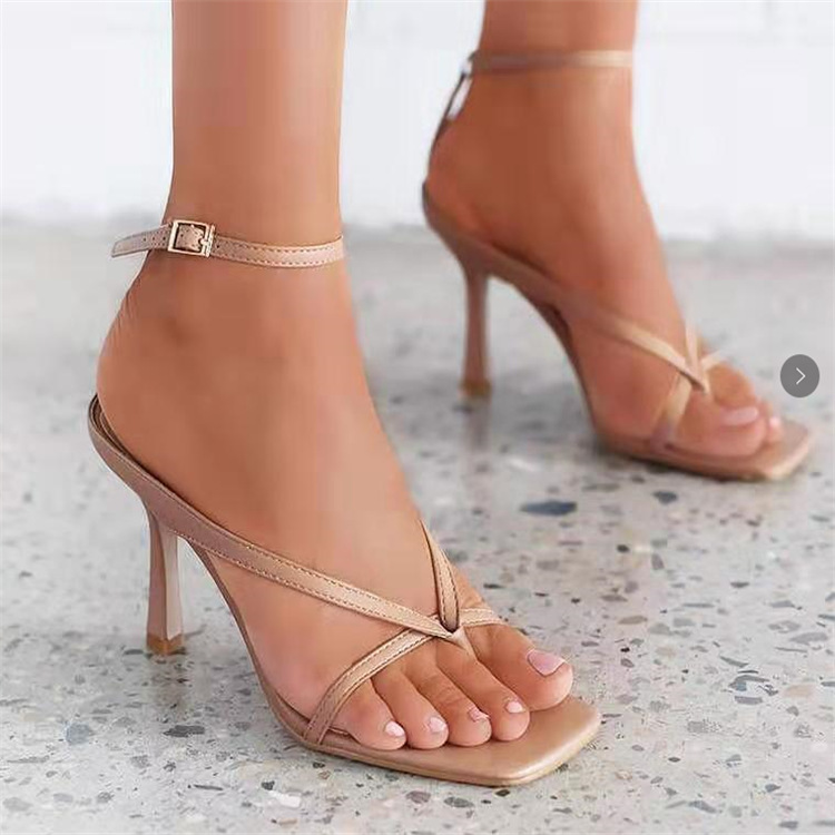 Women's Basic Solid Color Open Toe Fashion Sandals display picture 8