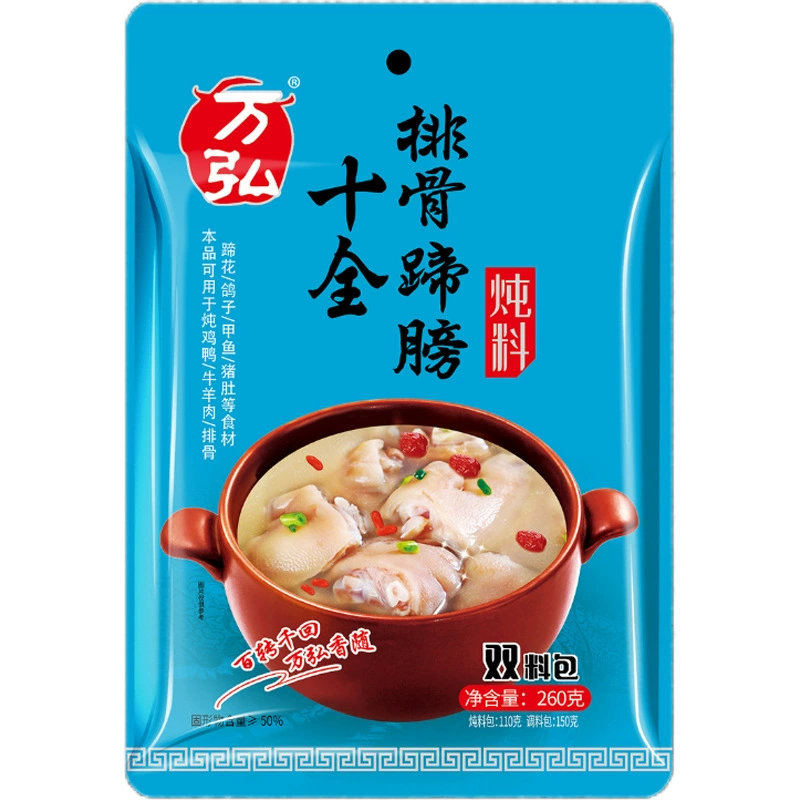 Wanhong Shuquan свиные ребрышки, тушеное мясо домашнего приготовления