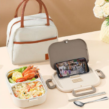 保温饭盒316学生专用餐盒不锈钢便当盒上班族可微波炉加热保温盒