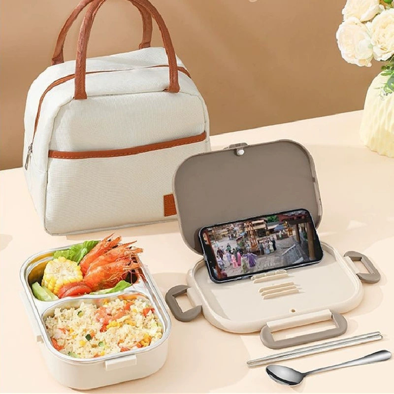 Изолированный ланч-бокс 316, специальный ланч-бокс для студентов, ланч-бокс из нержавеющей стали, офисные работники могут использовать в микроволновой печи изолированный ланч-бокс