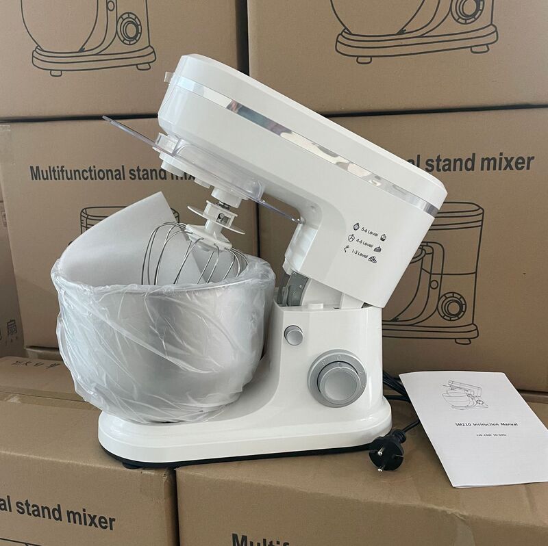 Chef's Dough Kneading Machine for Home Use, High-Power Multifunctional Mixer, Timer Dough Mixer, Baking Machine, Large Capacity, Small Commercial Model