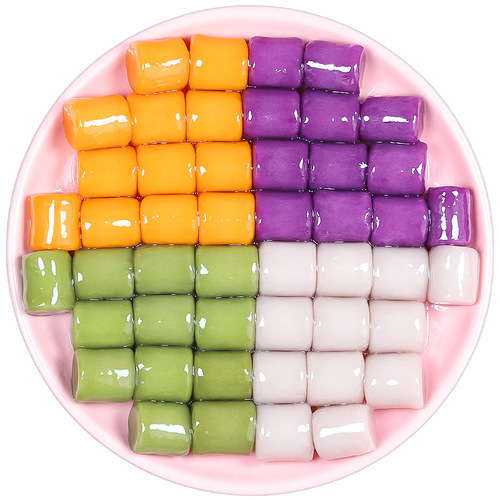 Dai Yao Frozen Taro Balls Semi-Finished Fruit Salad Handmade Dessert Ingredients Commercial Milk Tea Shop Special Manufacturer Wholesale