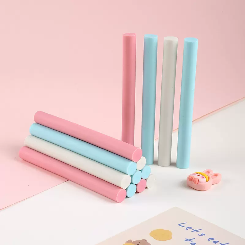 圆柱形按动橡皮擦替换芯小学生幼儿园儿童专用品可爱橡皮批发环保