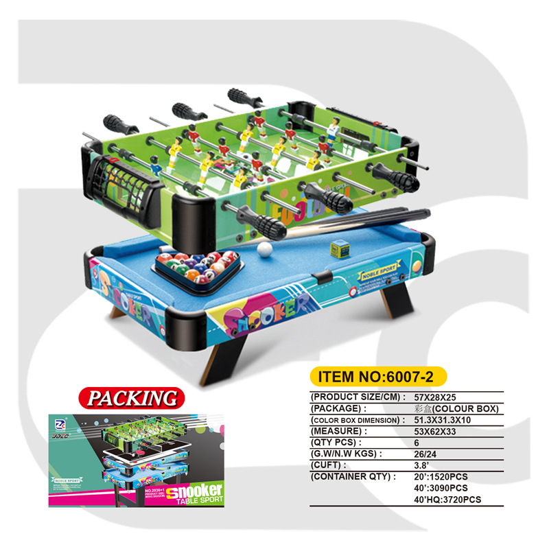 Mesa de billar multifuncional tres en uno cuatro en uno fútbol hockey hockey tenis de mesa de juego juguetes para niños