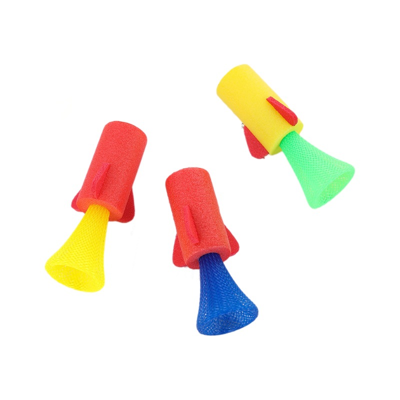 Transfronterizos para Amazon gran rebote cohetes Eva primavera hombre rebote cohetes saltar regalos para niños