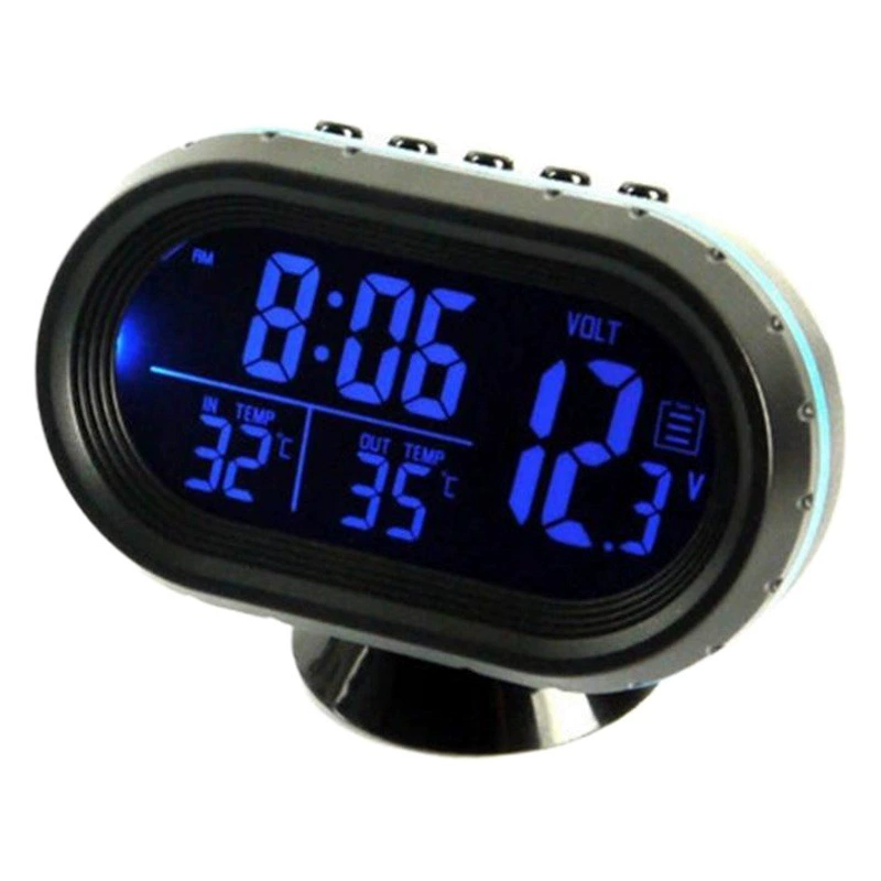 Автомобильные часы Автомобильные электронные часы Автомобильный термометр светящиеся часы автомобильные принадлежности автомобильные часы