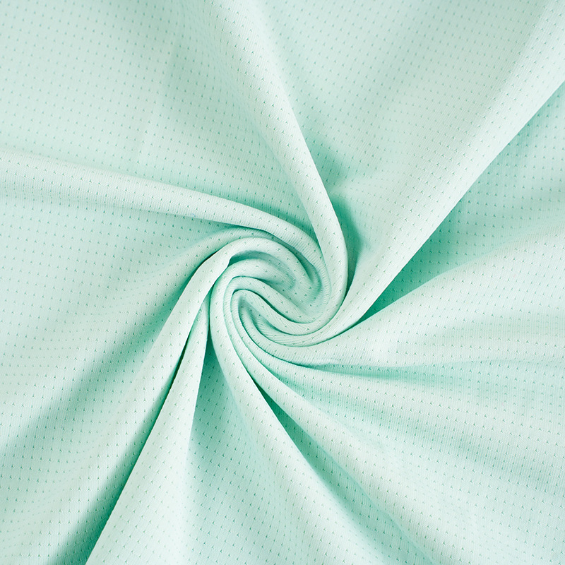 170g冰丝小蝶网面料凉感针织面料防晒冰感面料冰袖防晒小洞网眼布