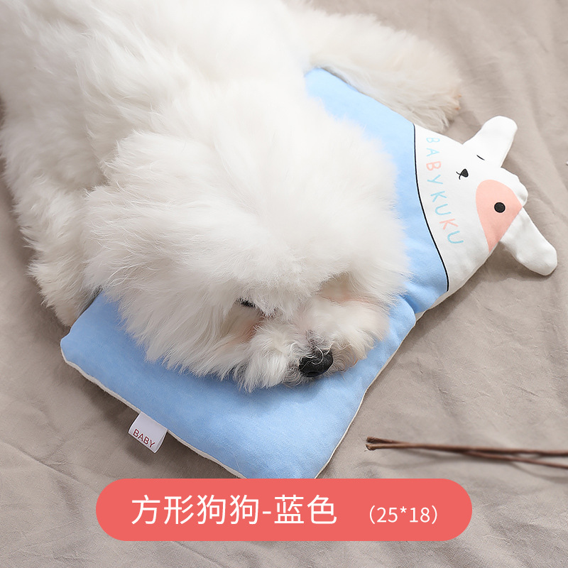 Almohada para dormir para perros, patrón de cerdo lindo, protección de la columna cervical, sueño profundo, almohada de gato para perros al por mayor