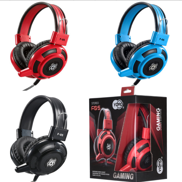YORO computer headphone headset e-sports game internet cafe headphone gaming headset online class F05