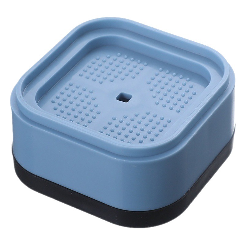 Lavadora cuadrada que agudiza la almohadilla de choque rodillo impulsor almohadilla de pie universal que aumenta la almohadilla antideslizante a prueba de golpes base del refrigerador