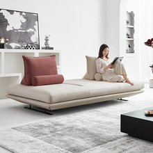 写意空间北欧双面沙发客厅简约现代轻奢科技布沙发床小户型网红款
