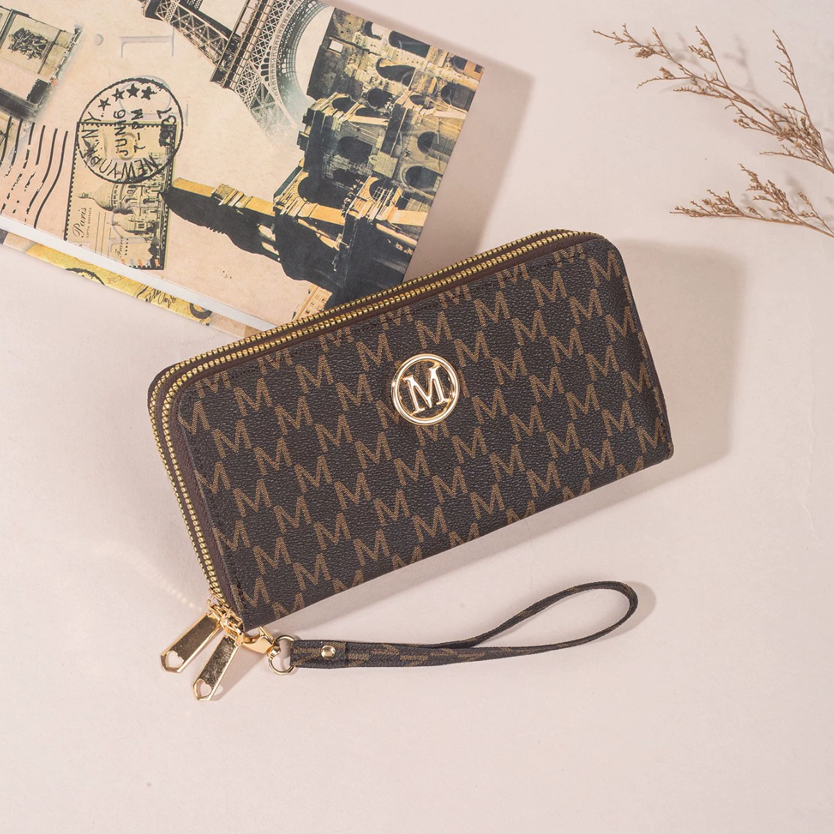 Long fashionable handheld wallet, (Cross-border trading)