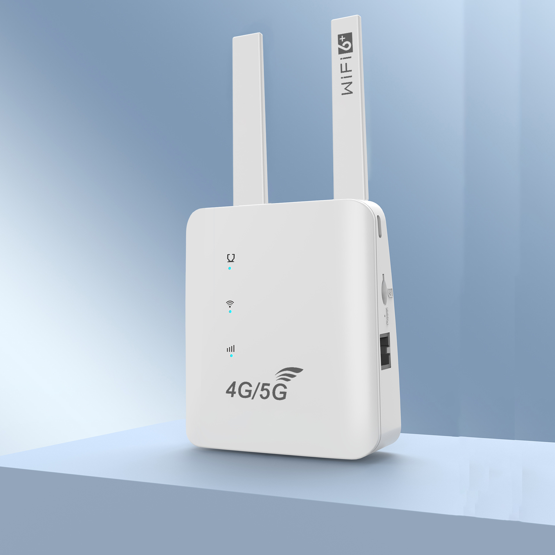 4G无线路由器CPE Wireless Router可拆卸插头WiFi6 LAN口家庭宽带