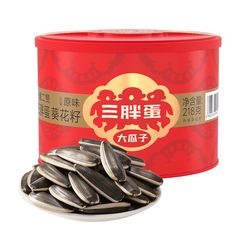 三太った卵の古典的な味のメロンの種218g缶ヒマワリの種の炒め物の間食の新しい日付の年の品物のお土産
