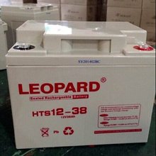 LEOPARD美洲豹蓄电池HTS12-38现货供应12V38AH直流屏UPS太阳能EPS