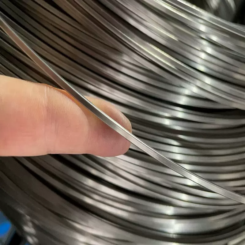 304不锈钢扁线不锈钢方线304不锈钢弹簧线压扁扁线调直切断定做