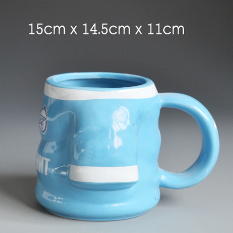 Nueva camiseta de cerámica exótica copa