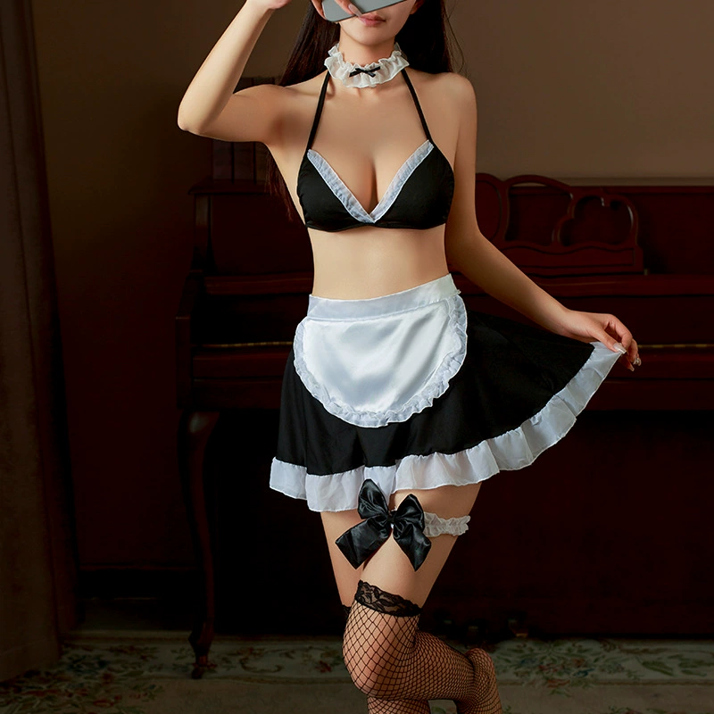 Сексуальная горничная cos чистый ветер униформа пижама милая горничная пижама сексуальная кошачья униформа