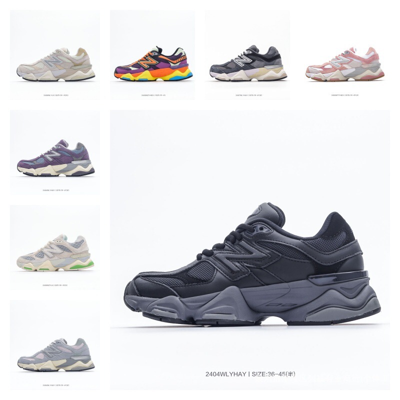 Putian Cross-Border New Balance 9060 Men's and Women's Sports Retro Fashion Casual Dad Shoes with Thick Soles and Hidden Height Increase Direct Sales
